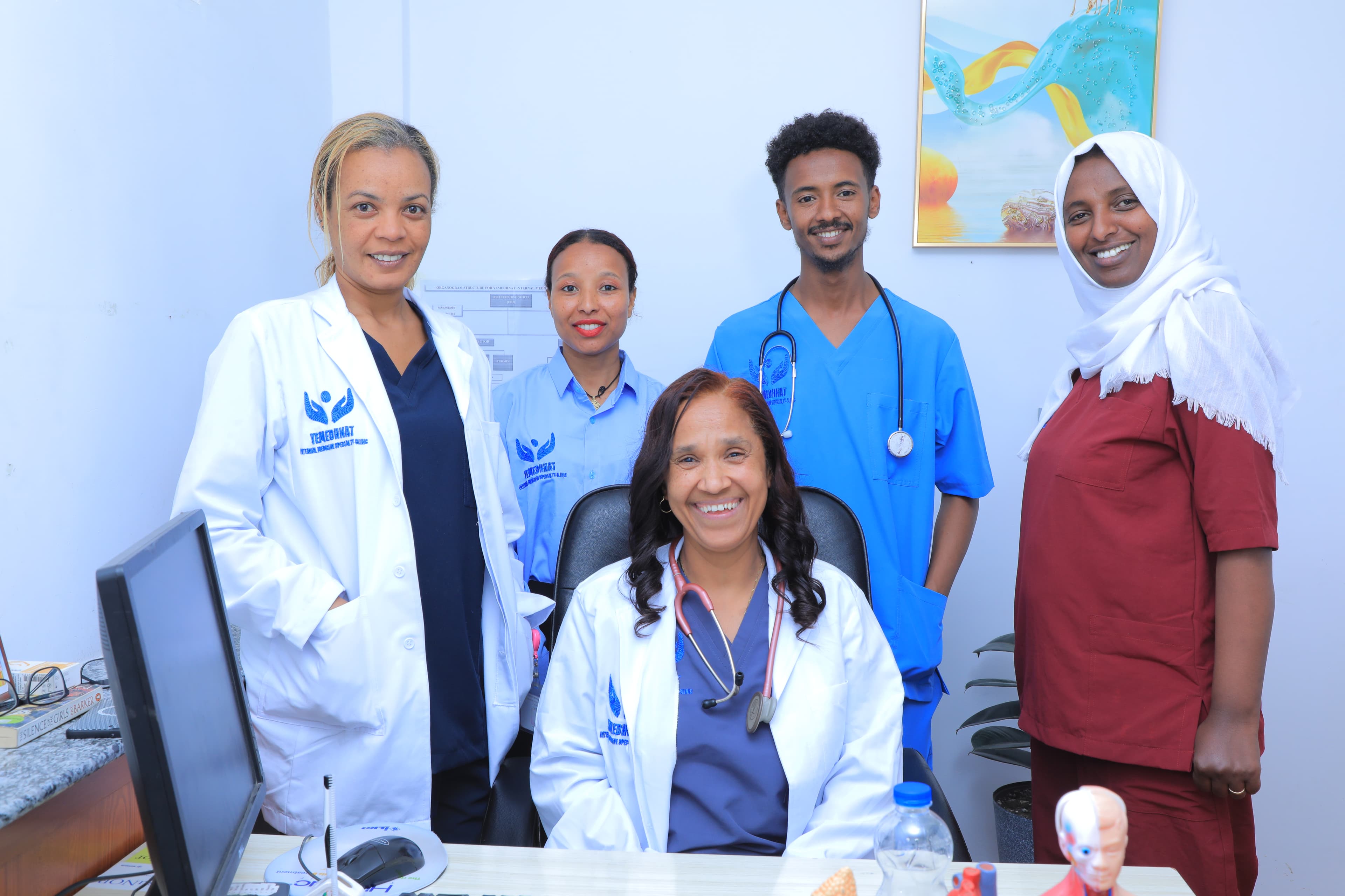 Yemedhnat Clinic team of medical experts